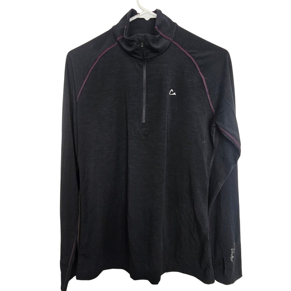 Paradox Merino Blend Womens Base Layer Top Sz L Gorpcore Minimalist Dri Release